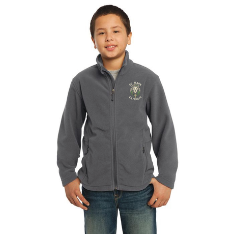 St. Mark Catholic Youth Full Zip Fleece Jacket