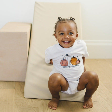 Fall Is My Favorite Color Organic Cotton T-Shirt Romper