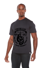 Fighting Club Men's Bamboo Viscose/Organic Cotton Short Sleeve Graphic T-Shirt