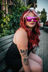 Afterhour White Frame/Spectrum lens