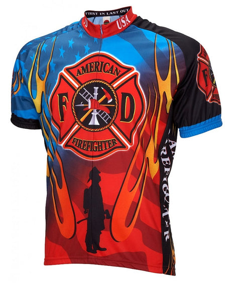 American Firefighter Cycling Jersey