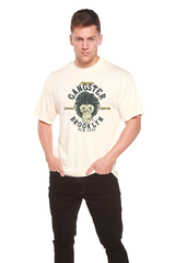 Gangster Brooklyn Men's Bamboo Viscose/Organic Cotton Short Sleeve Graphic T-Shirt