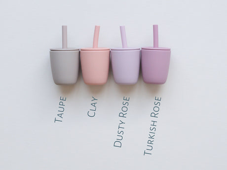 Mini Straw Cup - Silicone Straw Cup for Babies & Young Toddlers