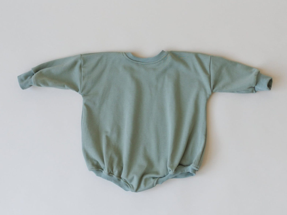 Christmas Tree Truck Sweatshirt Romper