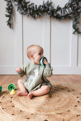 Rudolph Sweatshirt Romper