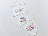 Daydream Believer Canvas Pennant