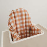 Pumpkin Gingham IKEA Antilop Cushion Cover