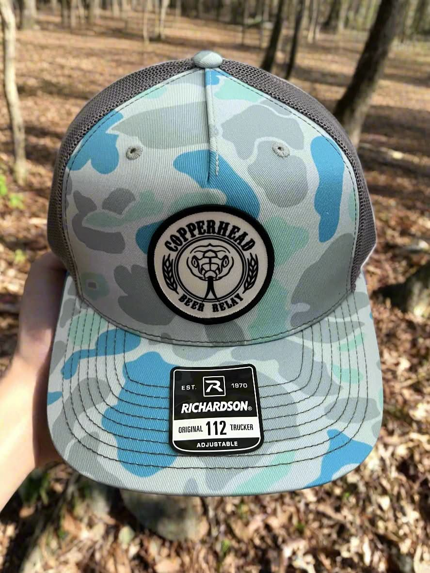 Copperhead Beer Relay Camo Hat