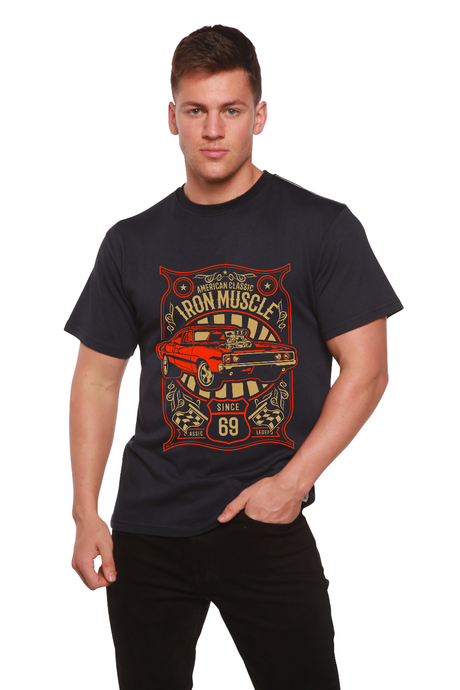 Iron Muscle Men's Bamboo Viscose/Organic Cotton Short Sleeve Graphic T-Shirt