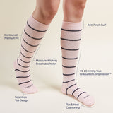 Knee-High Compression Socks – 3 Pack