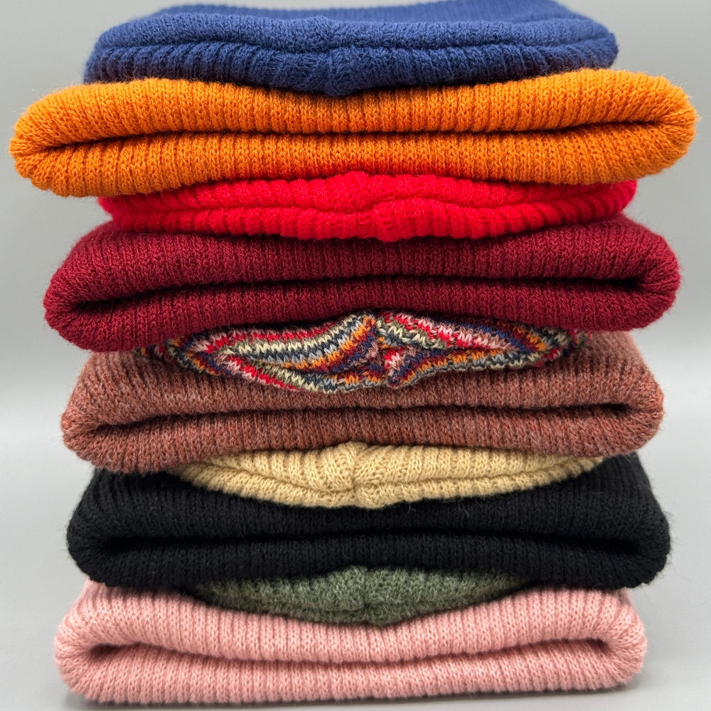 Classic Cuffed Beanie, Kids Knit Beanie, No Logo