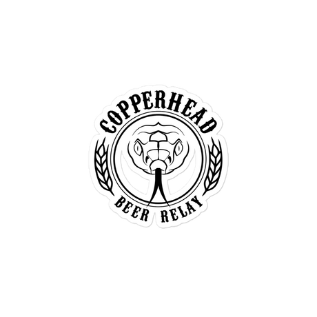 Copperhead Beer Relay Decals