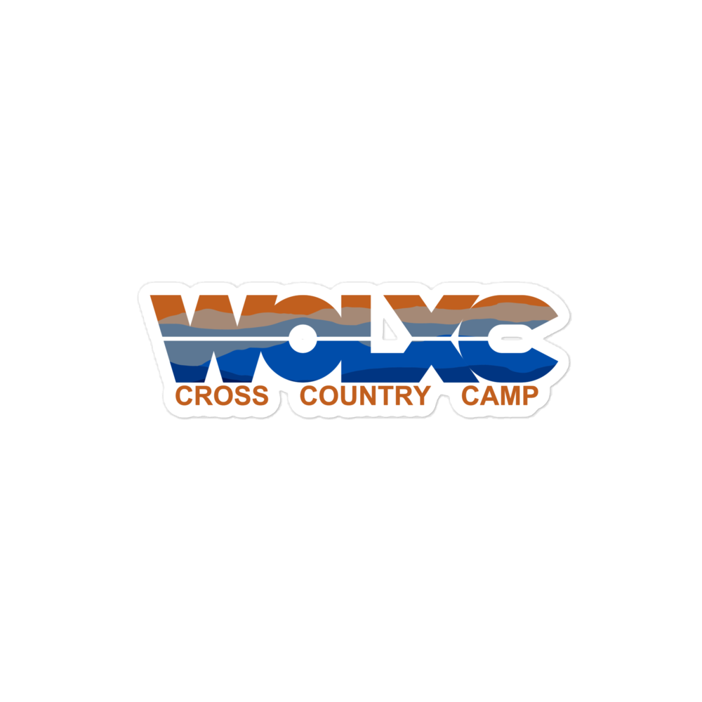 WOLXC Cross Country Camp Vinyl Decals