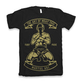 Martial Art Men's Bamboo Viscose/Organic Cotton Short Sleeve Graphic T-Shirt