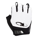 Lizard Skins Aramus Cadence Short Finger Cycling Gloves (White, 2XL)