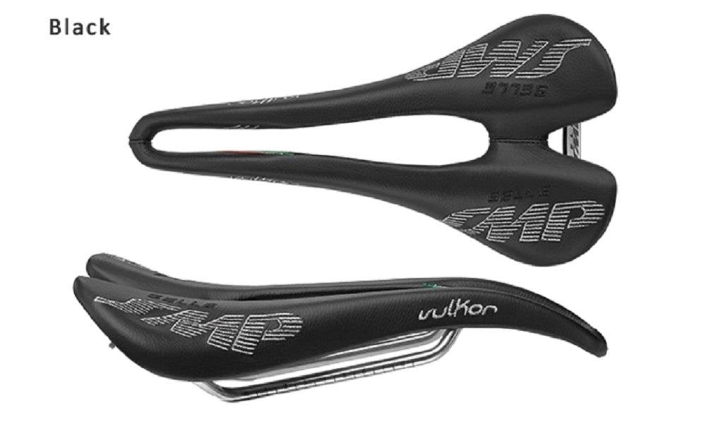 Selle SMP Vulkor Saddle with Carbon Rails (Black)