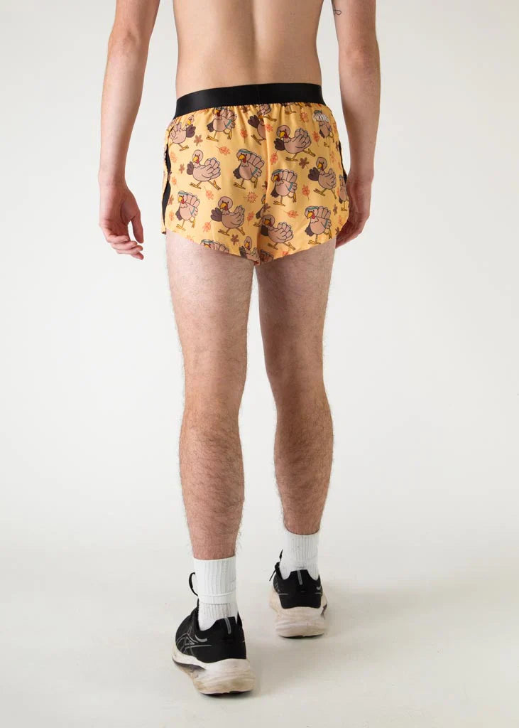 Men's Pardoned Turkeys 2" Half Split Shorts