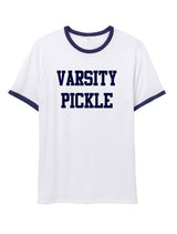Collegiate Ringer Pickleball T-Shirt (Unisex)