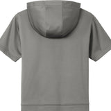 WOLXC Youth Sport-Wick® Fleece S/S Hooded Pullover