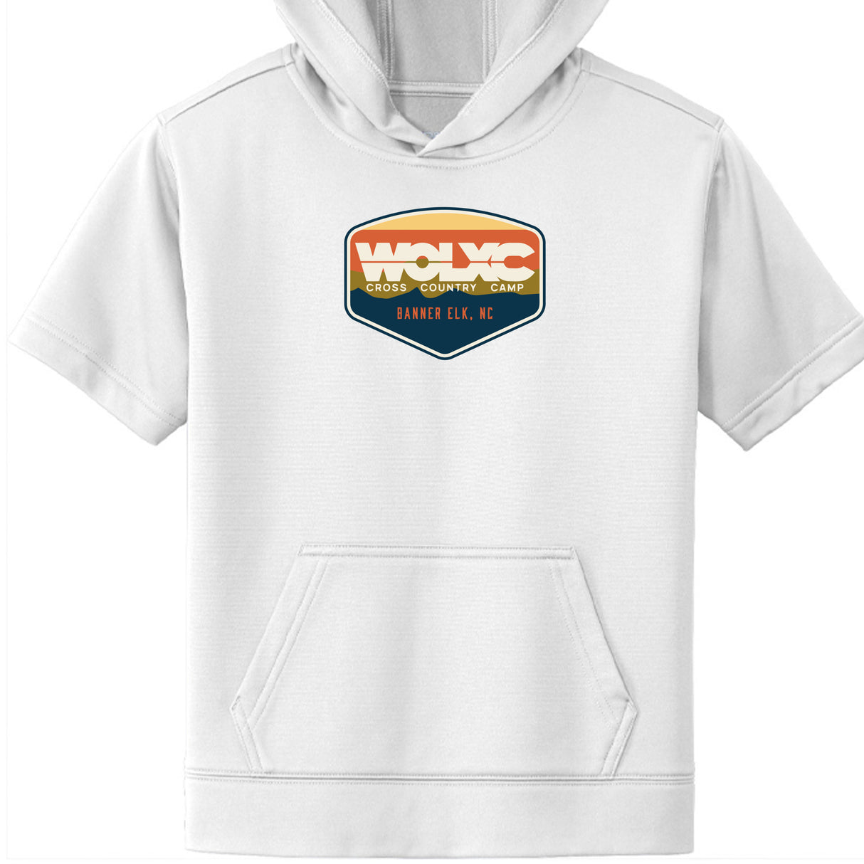 WOLXC Youth Sport-Wick® Fleece S/S Hooded Pullover