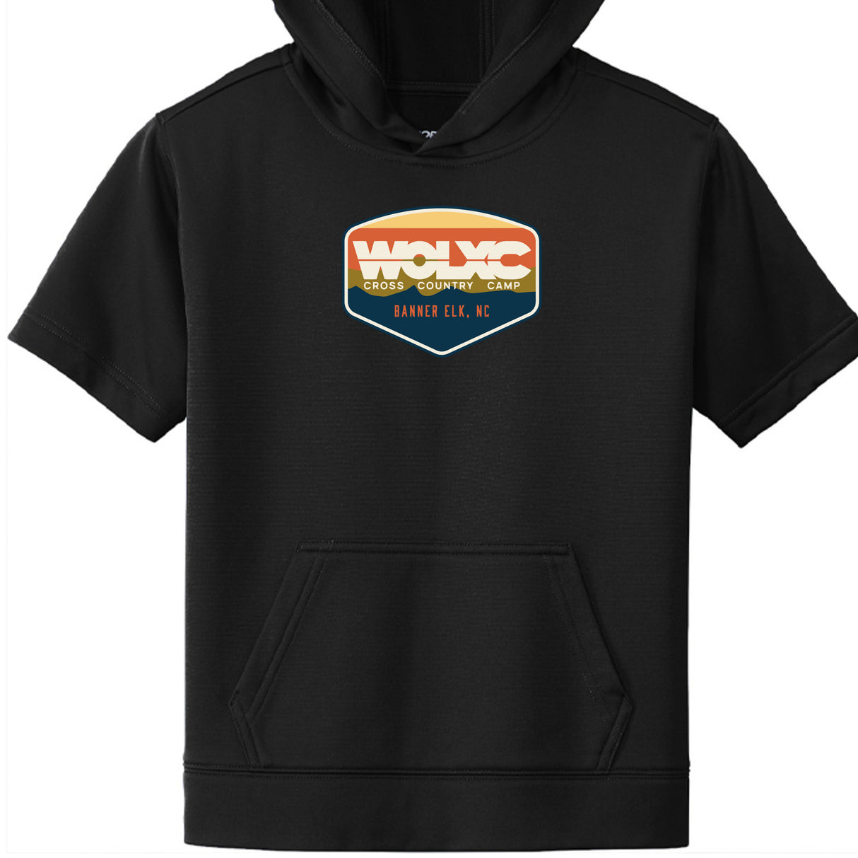 WOLXC Youth Sport-Wick® Fleece S/S Hooded Pullover