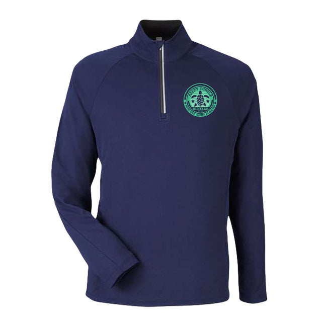 Classic Navy Heather/ Carbon - CE418 - FRONT