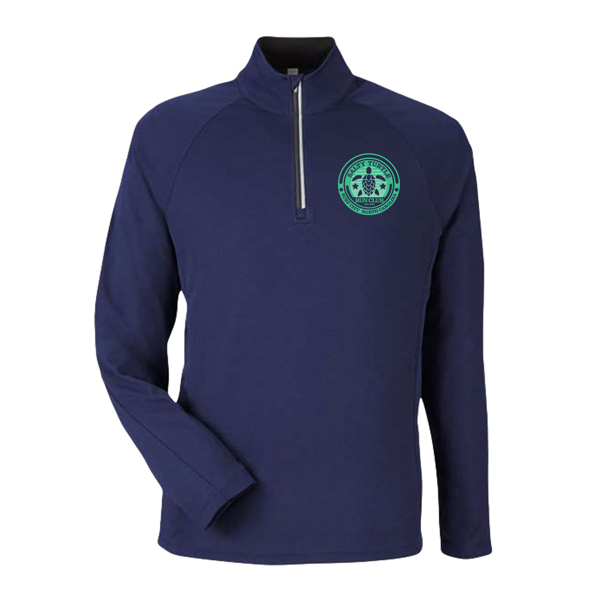 Classic Navy Heather/ Carbon - CE418 - FRONT