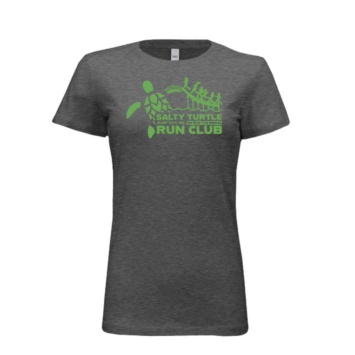 DRK GREY HEATHER - 6004 - FRONT
