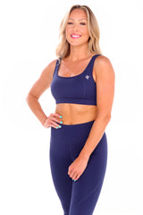 Open Back Sports Bra