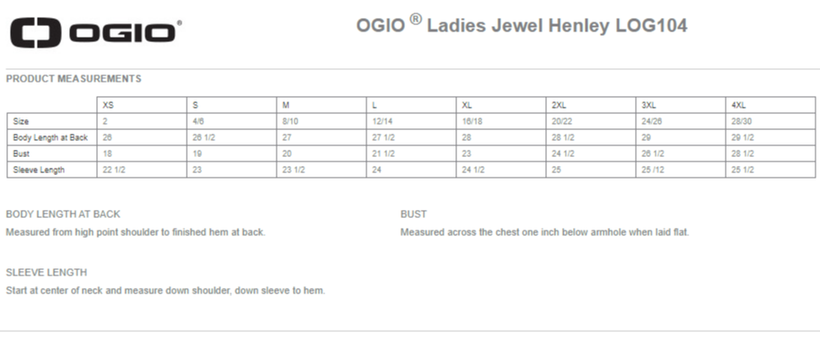 Ladies' Jewel Henley