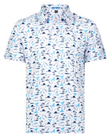 Nautical Print Polo