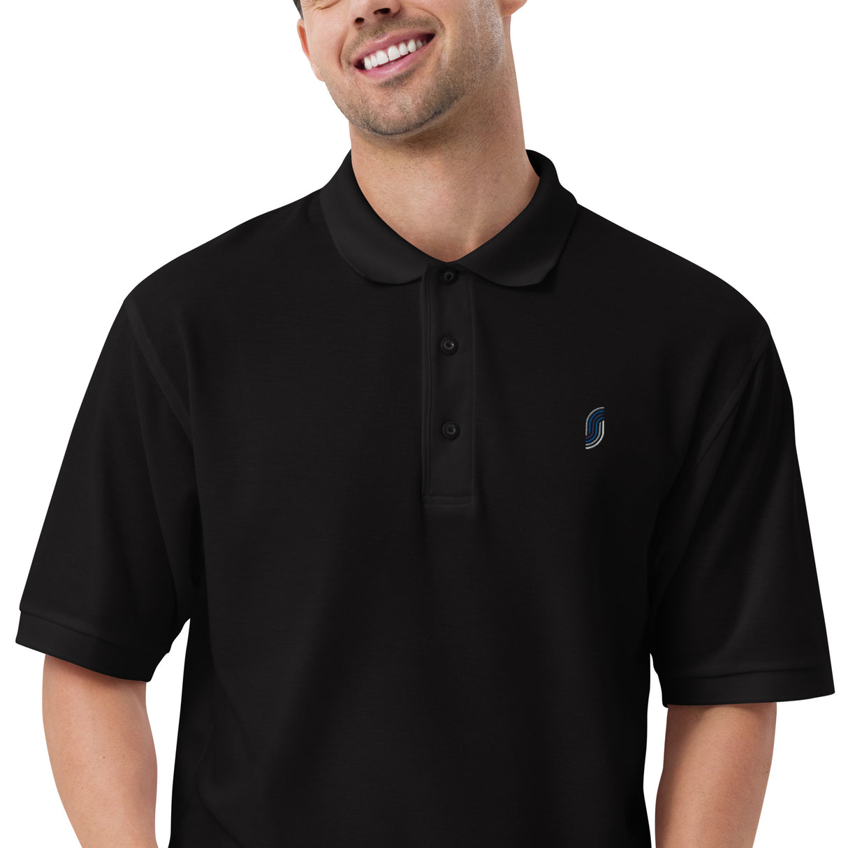 Embroidered Premium Cotton Pique Polo