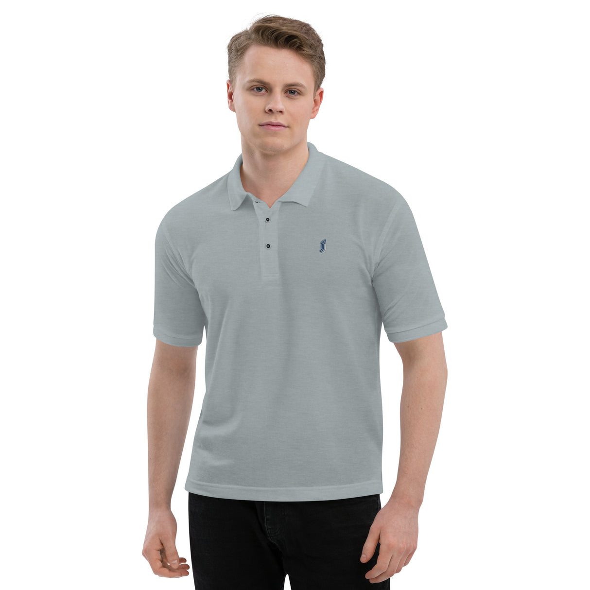 Embroidered Premium Cotton Pique Polo