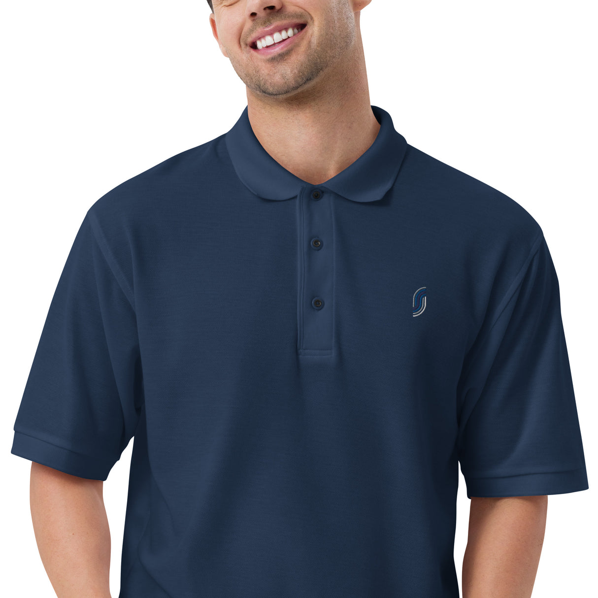 Embroidered Premium Cotton Pique Polo