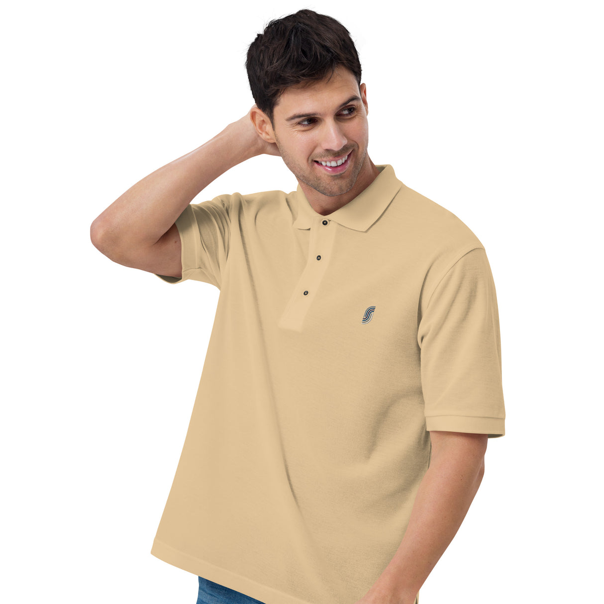 Embroidered Premium Cotton Pique Polo