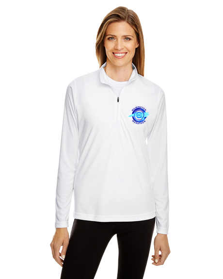 Wilmington Marathon Ladies' Performance Zone Quarter Zip