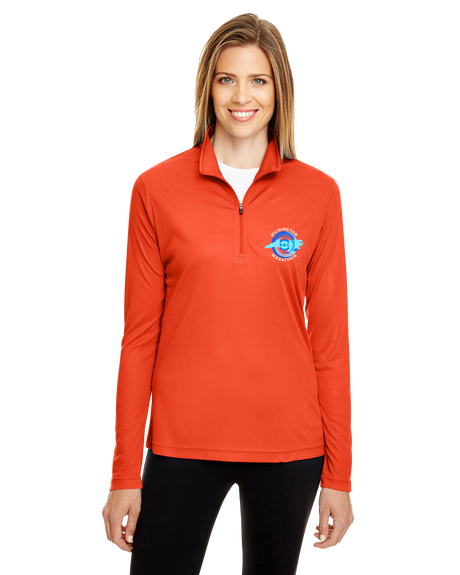 Wilmington Marathon Ladies' Performance Zone Quarter Zip