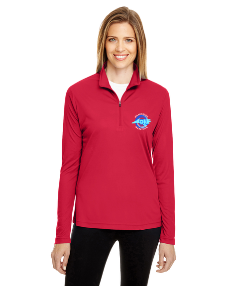 Wilmington Marathon Ladies' Performance Zone Quarter Zip