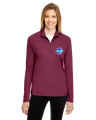 Wilmington Marathon Ladies' Performance Zone Quarter Zip