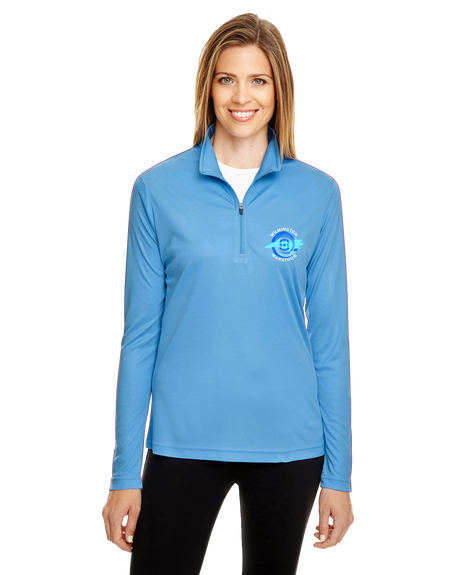 Wilmington Marathon Ladies' Performance Zone Quarter Zip