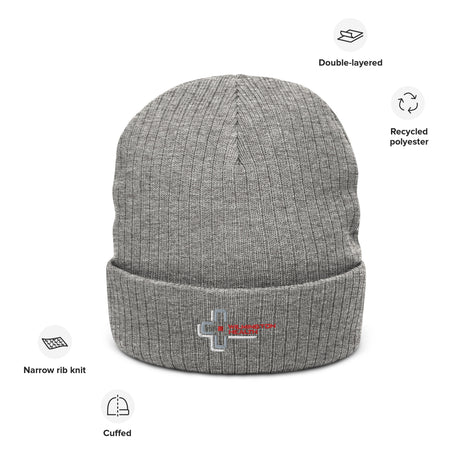 Lightweight Ribbed Knit Beanie