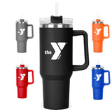 40 oz Tumbler with Straw and Twist Lid