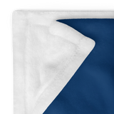 Hoggard Vikings Football Plush Fleece Blanket — Custom Name + Team Number