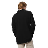 Embroidered Fleece Pullover