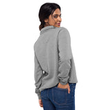 Unisex Embroidered Fleece Pullover