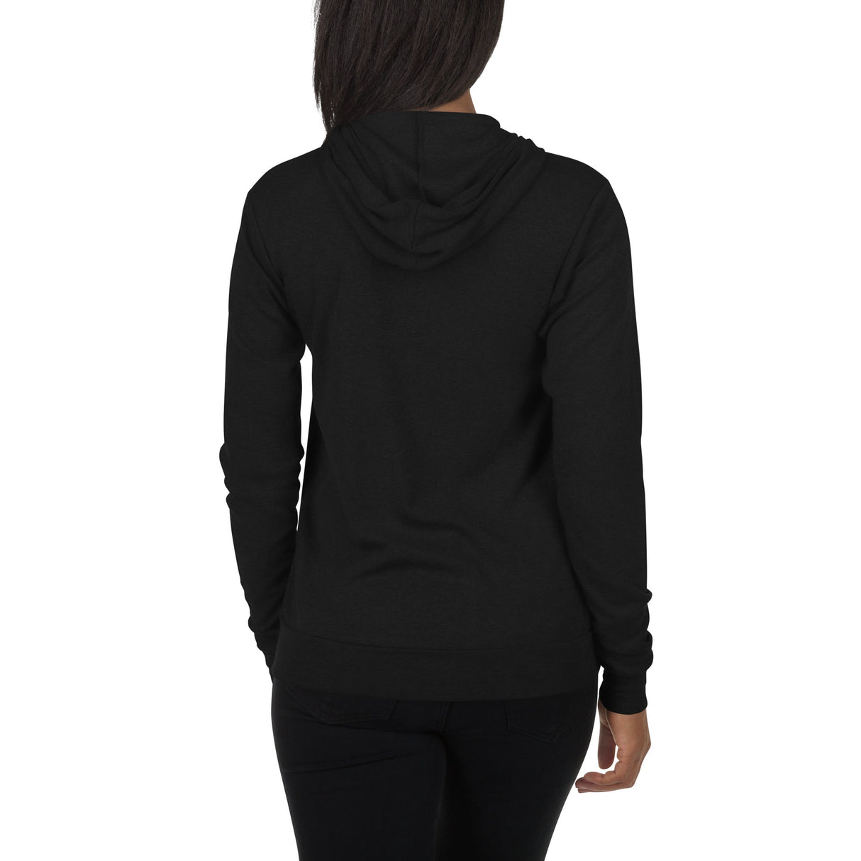 Triblend Full-Zip Lightweight Hoodie