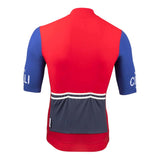 Cinelli Supercorsa Men's Cycling Jersey (Red/Blue)