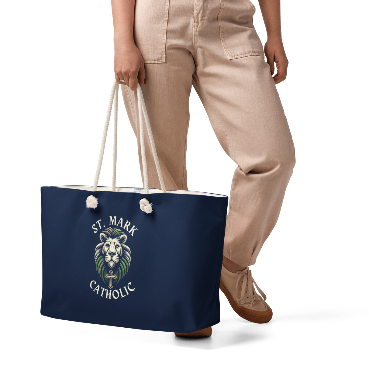 St. Mark Catholic Oversized Tote Bag