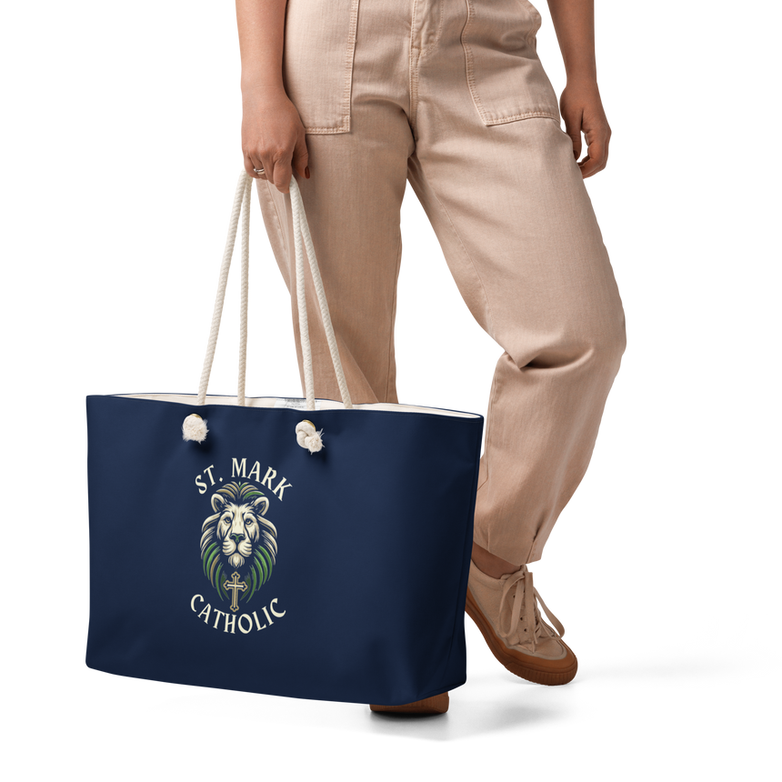 St. Mark Catholic Oversized Tote Bag