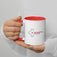 Color Block Ceramic Mug
